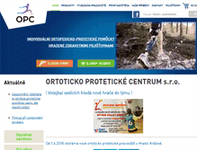 Tablet Screenshot of ms-protetik.cz
